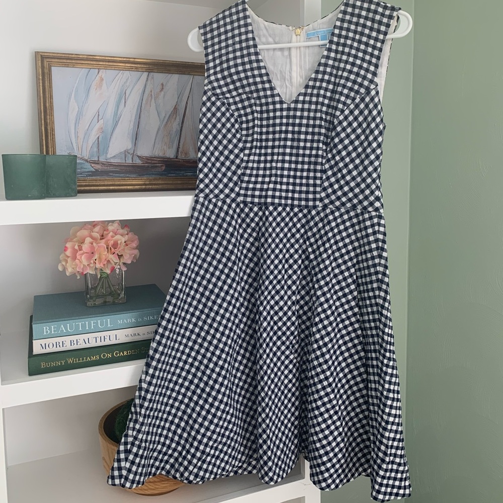 Draper James Gingham Circle Dress